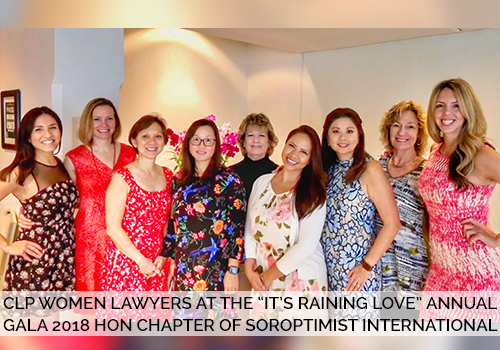 image of clp women attorneys at special event